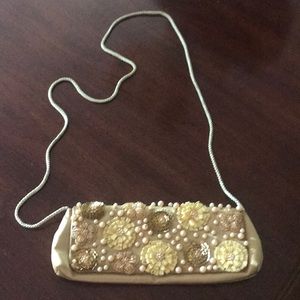 Gold accent purse